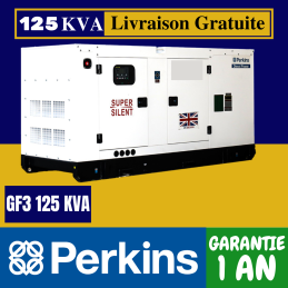 Groupe électrogène Perkins GF3 125 KVA