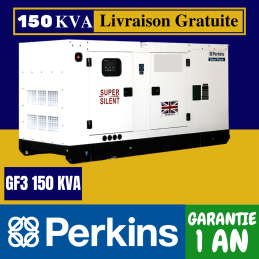 Groupe électrogène Perkins GF3 150 KVA