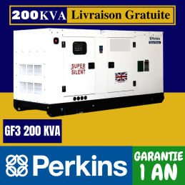 Groupe électrogène Perkins GF3 200 KVA