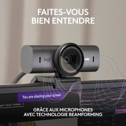 Webcam Logitech MX BRIO Graphite