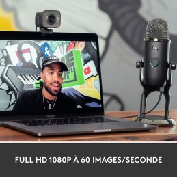 Webcam - Full HD Logitech StreamCam (Noir)