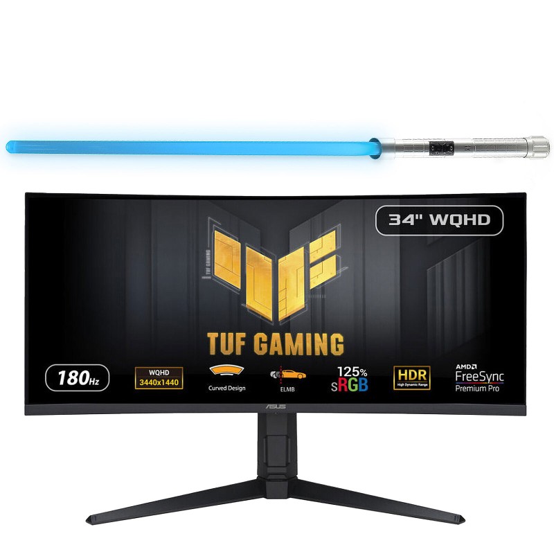 ASUS TUF Gaming VG34VQL3A Bundle The Force