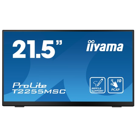 ECRAN PC iiyama 21.5" LED Tactile - ProLite T2255MSC-B1