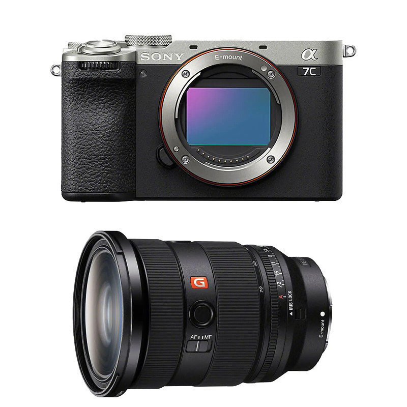 SONY ALPHA 7C II silver + objectif FE 24-70 f/2.8 GM II