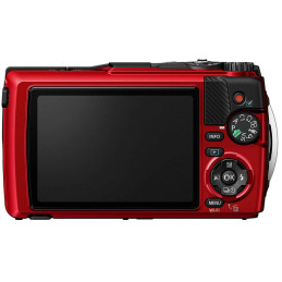 OLYMPUS compact étanche TG7 Rouge + Pack aventure