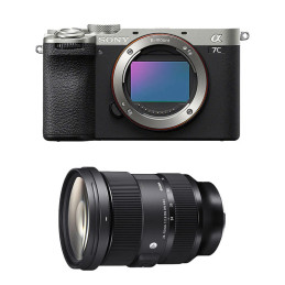 SONY ALPHA 7C II silver + objectif Sigma 24-70 F2.8 DG DN Art