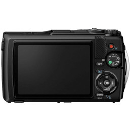 OLYMPUS compact étanche TG7 Noir + Pack aventure