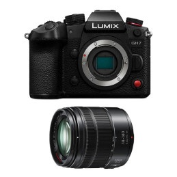 Appareil photo hybride PANASONIC LUMIX GH7 + objectif Lumix G