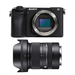 Appareil photo hybride APS-C Sony Alpha 6700 + objectif Sigma