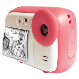 AGFAPHOTO Realikids Instant Cam Rose - Appareil Photo pour