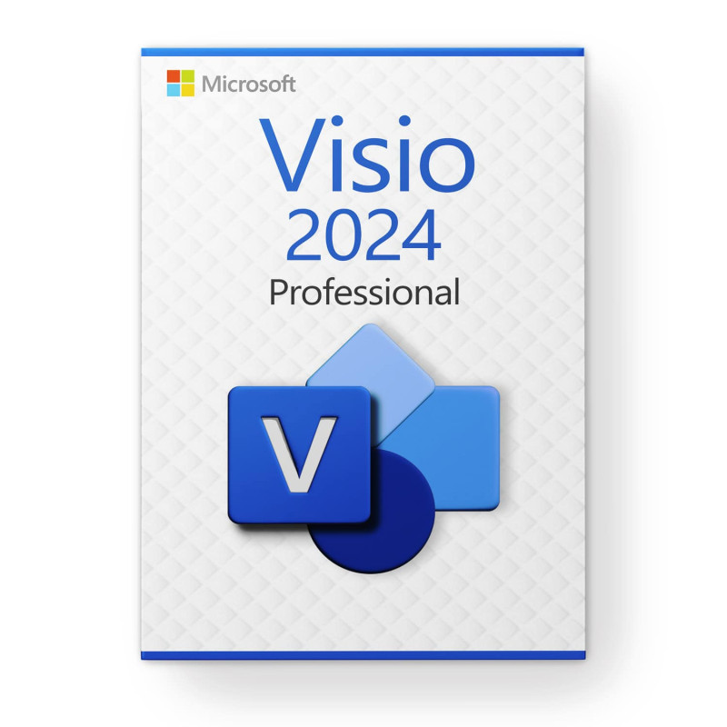 Microsoft Visio Professionnel 2024 - 1PC