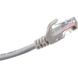 Câble Réseau FTP - Blindé Et Serti- 25m - Cat 6 - Gris