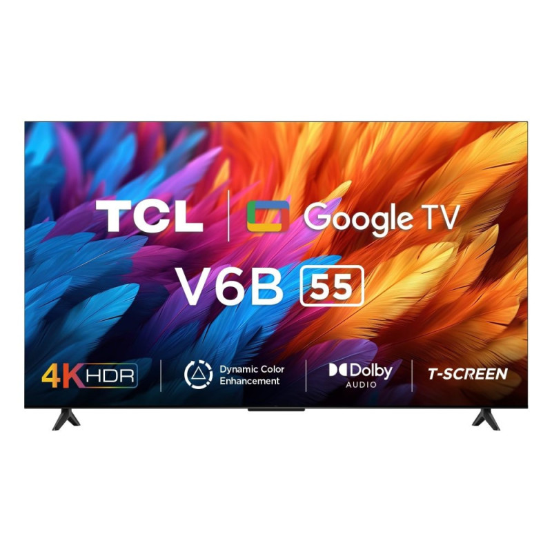 Téléviseur TCL 55 Pouces-UHD 4K-Smart Google Tv