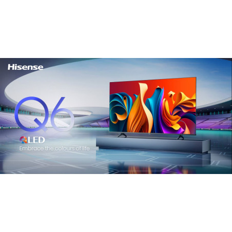 Téléviseur Hisense 85 pouces (216cm) Q6N QLED 4K Smart TV